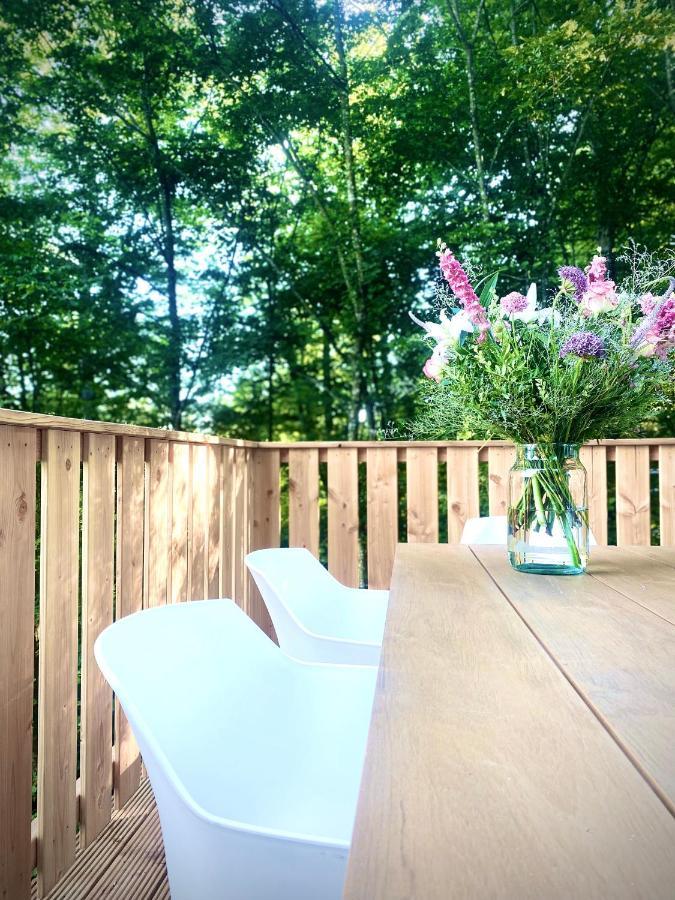 A- Frame Huisje Ardennen Durbuy Extérieur photo