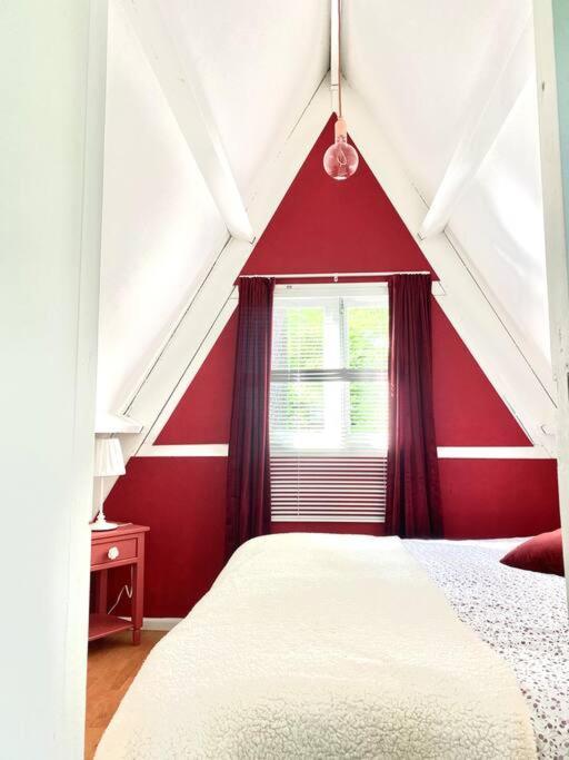 A- Frame Huisje Ardennen Durbuy Extérieur photo